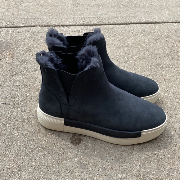 Black Fur Lined J/Slides NYC - 7 - Picture 4 of 8